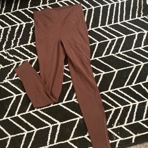 Lululemon speed up brown leggings